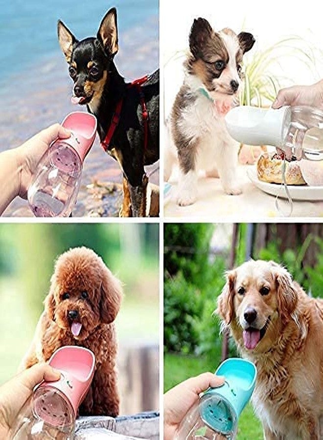 GALV Dog Water Bottle, Leak Proof Portable Puppy Water Dispenser Drinking Feeder Pet Care Cup for Outdoor Walking, Hiking, Travel 350ml - Image 4